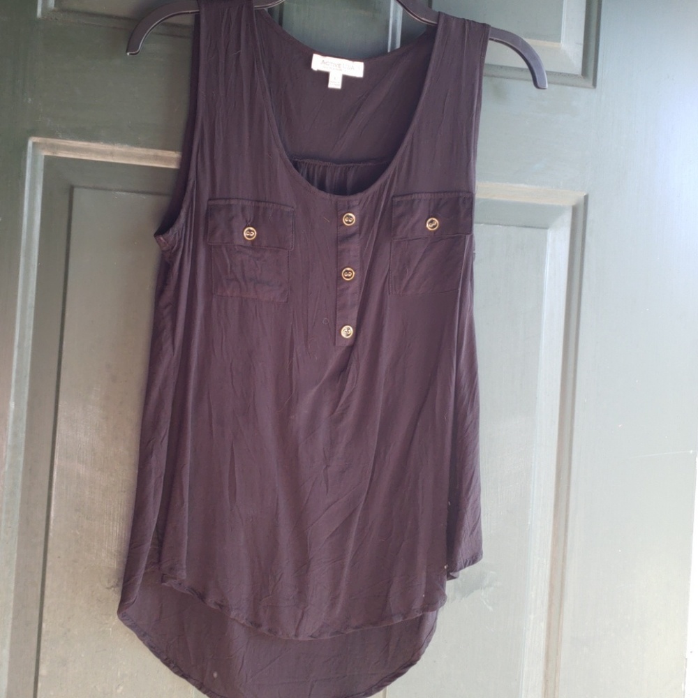 Black tank shirt